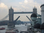 Tower Bridge, open
